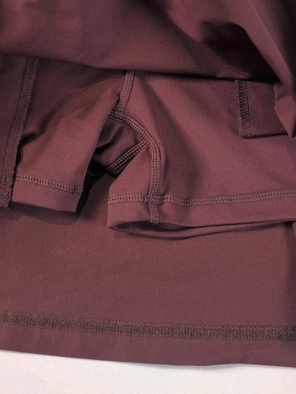Champion Pleated Match Skort in Medium Ruby (Brown) Size 10